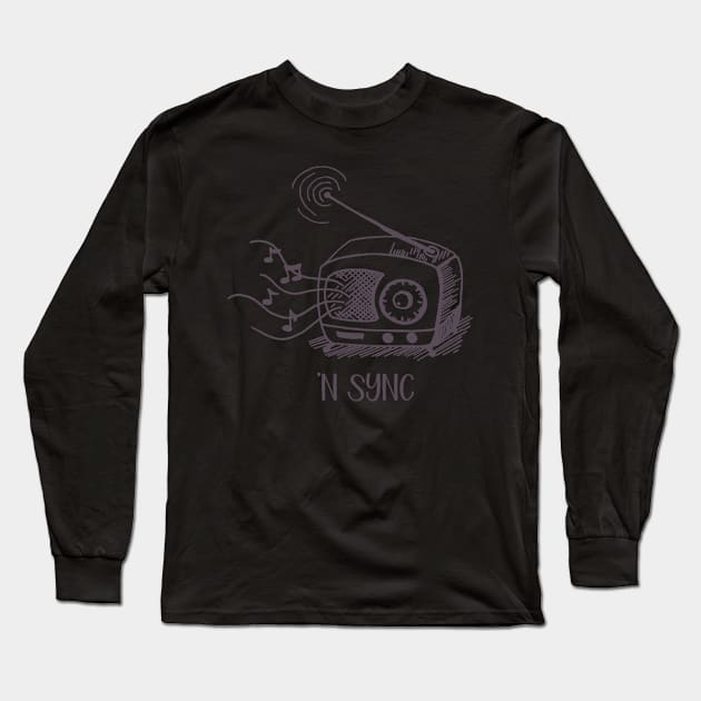 'N Sync Long Sleeve T-Shirt by agu13